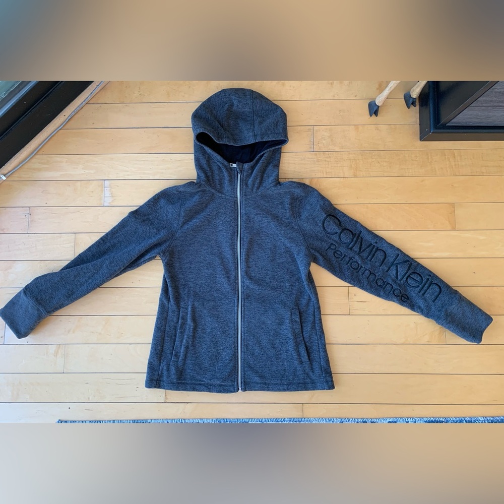 NWOT Calvin Klein full zip hoodie - Picture 2 of 6